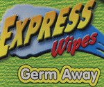 Express Wipes Germ Away