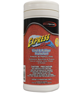 Express Wipes Vinyl Rubber Protectant