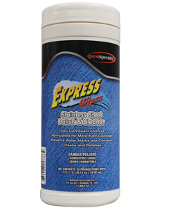 Express Wipes Stainless Steel Polish